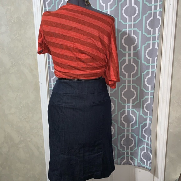 Loft Ann Taylor denim skirt - Picture 9 of 11